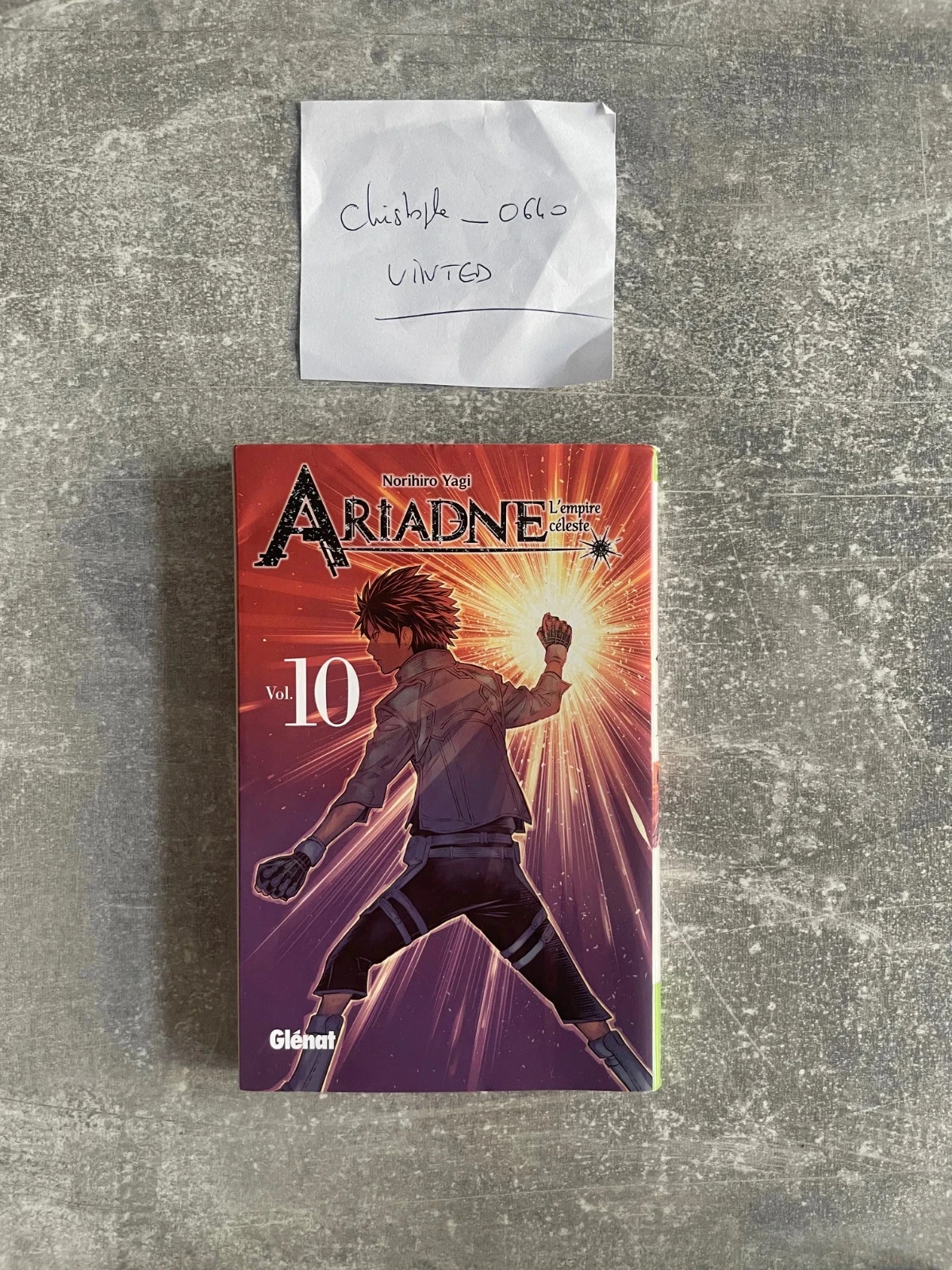 Manga Ariadne, l'empire céleste tome 10 en version française.